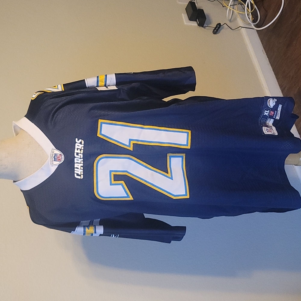 Reebok  chargers jersy #21